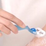 脱毛器　ブラウン　口コミ　シルクエキスパート　使い方　step1　剃毛